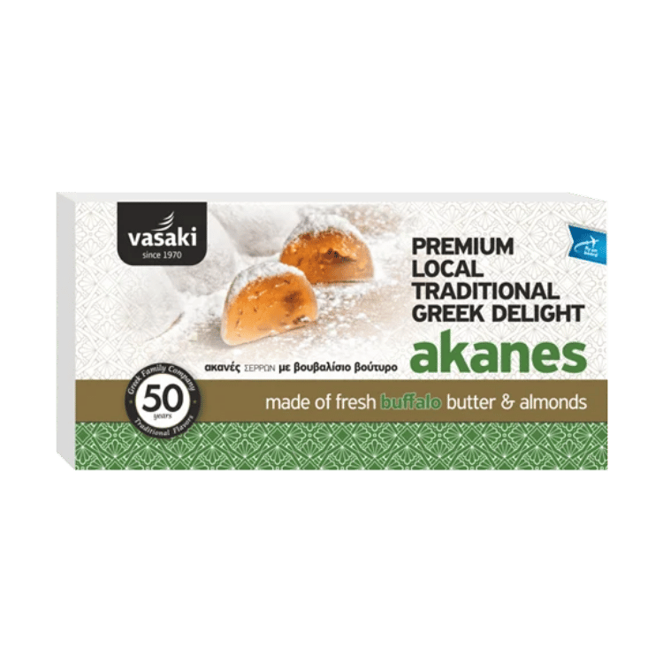 Akanes Serron mit Büffelbutter (360g) Vasaki von Vasaki bei Araxxon  - Hochwertiges griechisches Produkt.   Akanes Serron mit Büffelbutter (360g) Vasaki από Vasaki στο Araxxon  - Αυθεντικό ελληνικό προϊόν.